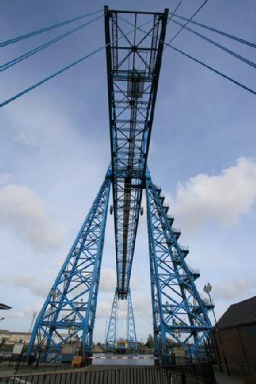 Great Britain (UK): Middlesbrough Council Transporter Bridge in TS2 1PL Middlesbrough