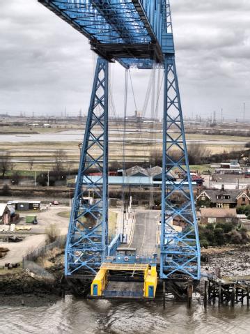 Great Britain (UK): Middlesbrough Council Transporter Bridge in TS2 1PL Middlesbrough