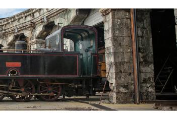 Greece: Railway Museum of Athens - Σιδηροδρομικό Μουσείο Αθηνών in 185 40 Piraeus - Πειραιώς