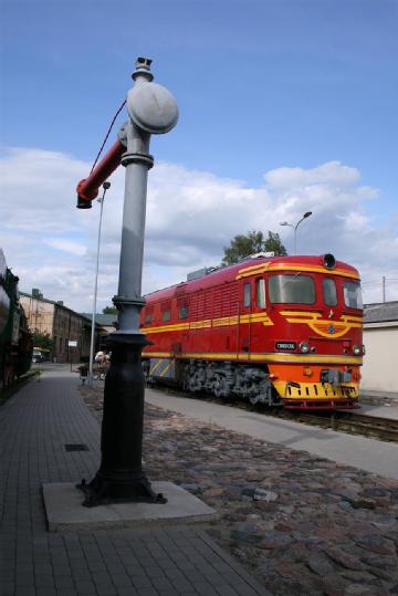 Lettonie (Latvia, Riga): Latvijas dzelzceļa vēstures muzejs - The Latvian Railway History Museum à 1048 Riga