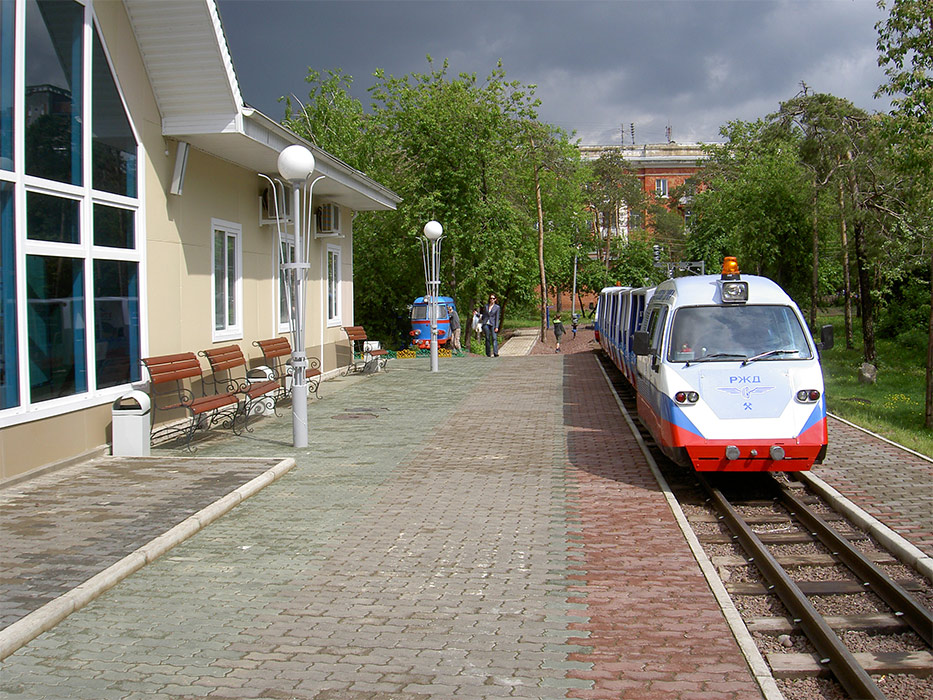 Детская Железная Дорога Красноярск Фото