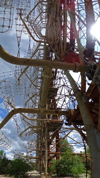 Ukraine: Radiolokatsiyna Stantsiya 'Duha' (Russian Woodpecker) - Радіолокаційна станція 'Дуга' in 8348+56 Tschernobyl