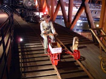 United States of America (USA): California State Railroad Museum. in 95814 Sacramento