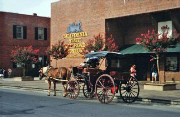 United States of America (USA): California State Railroad Museum. in 95814 Sacramento