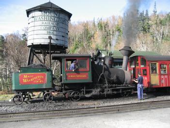 USA (Stati Uniti d'America): Mount Washington Cog Railway in 03589 Mount Washington