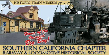 United States of America (USA): Rail Giants Museum - Fairplex railway exhibit in 91768 Pomona